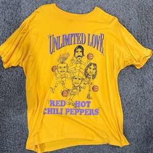 Lakers Red Hot Chilli Peppers Shirt